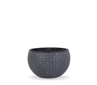Topf Santos Ball schwarz-grau