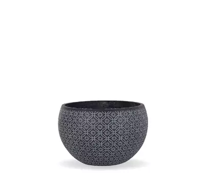 Topf Santos Ball schwarz-grau