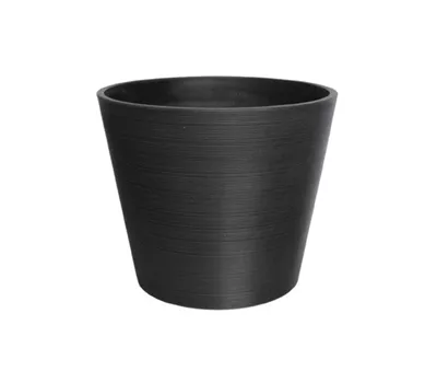 Kunststofftopf Varese black