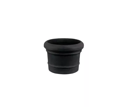 Kunststofftopf Pilatus dunkelgrau