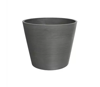 Kunststofftopf Varese Charcoal