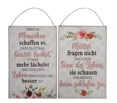 Schild Familie z. Hg. 2 Mod.