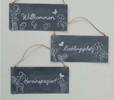 Schild Hereinspaziert