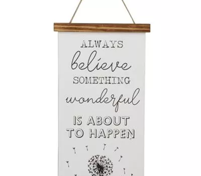 Schild Wonderful z. Hg.