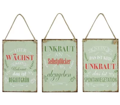 Schild z. Hg. 3 Mod.