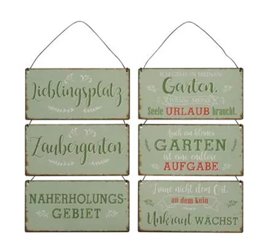 Schild z. Hg. 6 Mod.