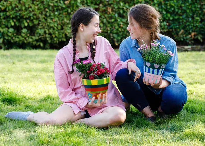 Rustikale Pflanzgefässe selber machen