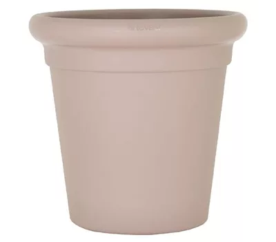 Kunststofftopf "Toscana" taupe