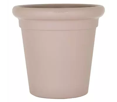 Kunststofftopf "Toscana" taupe