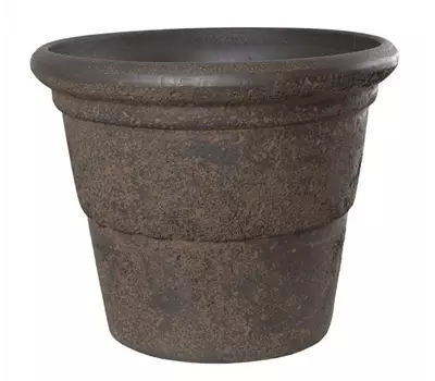 Kunststofftopf Derby braun