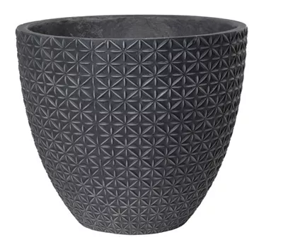 Topf Saltford schwarz antik