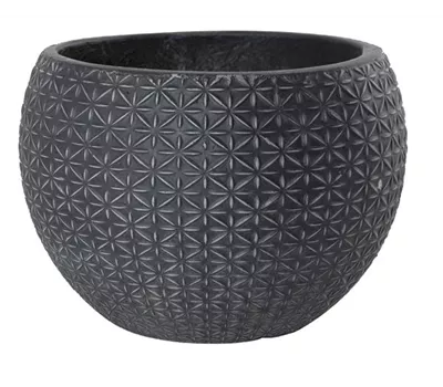 Topf Wigan schwarz antik