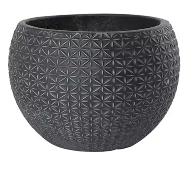 Topf Wigan schwarz antik